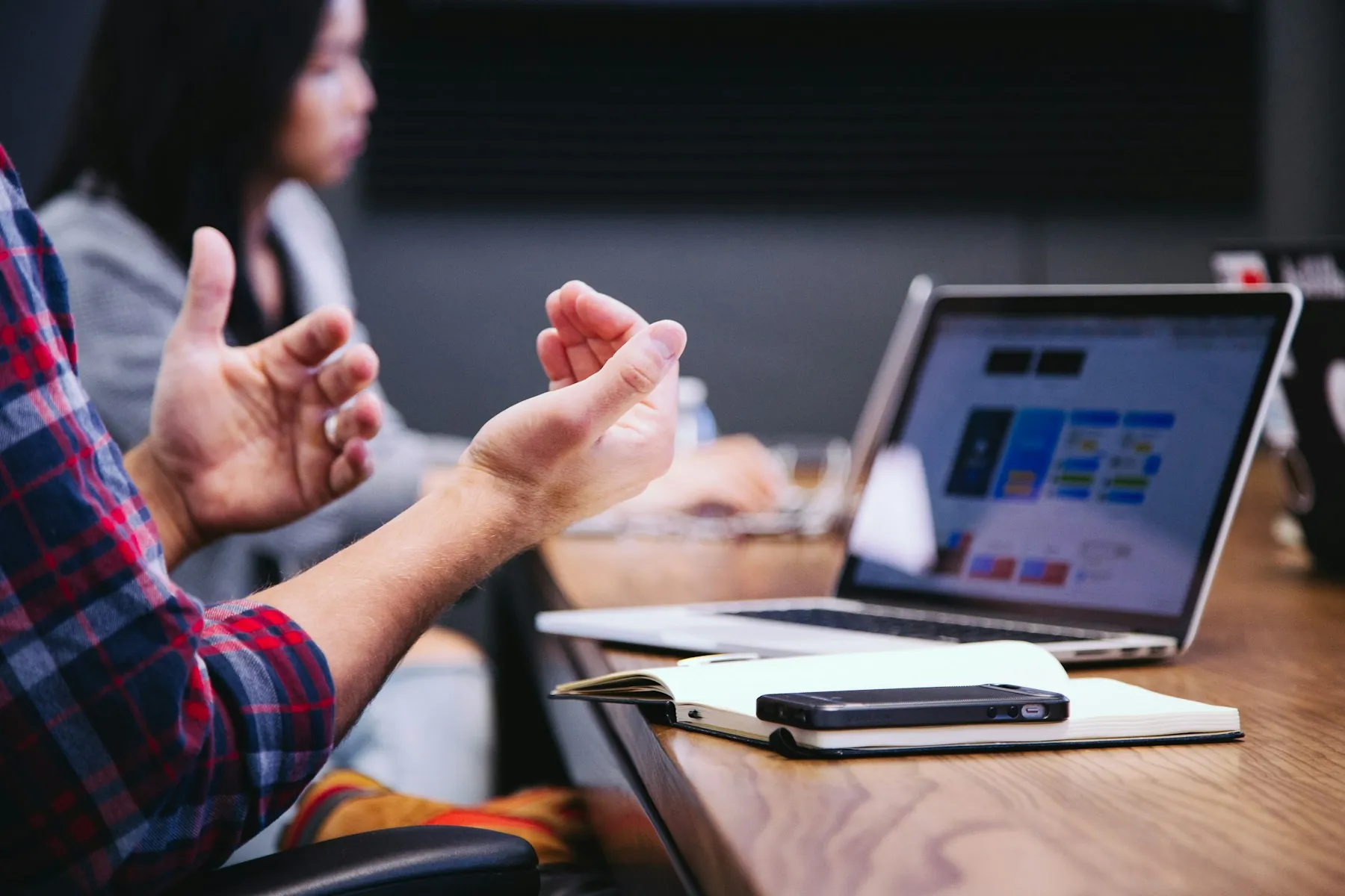 Customer service team using waitlist management software