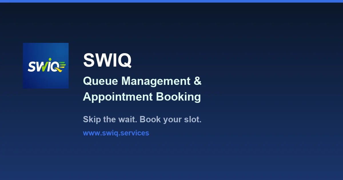 SWIQ appointment booking app preview for customers and service providers